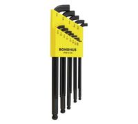 Bondhus SBLX13 Stubby BALLEND Hexagon Key Set 0.050"-3/8", 16537, PROTANIUM Precision HIGH Torque Steel