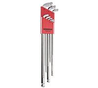 Bondhus Hex Key Set SDBLX9MBXL BRIGHTGUARD Stubby Double Ballend 1.5-10mm 77099