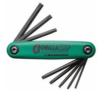 Bondhus TF8 8 Piece Torx Key Set T9-T40 12634 Star Fold Up TX