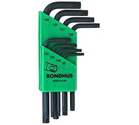 Bondhus, TLXS8 TORX Key 8PC Set T9-T40, 31734