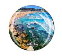 Bondi Beach Sydney Australia Fridge Magnet Crystal Tourist Souvenir Gift Collection Refrigerator Magnetic Sticker