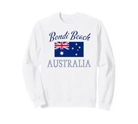 Bondi Beach with Australian Flag Sweatshirt