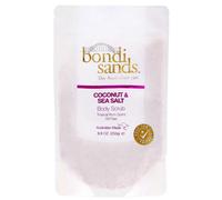 Bondi Sands Tropical Rum Coconut & Sea Salt Body Scrub | Oil-Free Formula Gently Exfoliates + Removes Impurities with Coconut Husk & Walnut Shell,