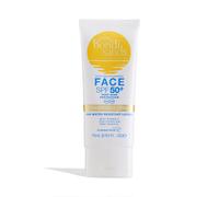 Bondi Sands Fragrance Free Face Sunscreen Lotion SPF 50+ | Gentle Formula Moi...