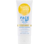 Bondi Sands Fragrance Free Face Sunscreen Lotion SPF 50+ | Gentle Formula Moistu