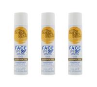 Bondi Sands SPF 50+ Face Sunscreen Mist 79 ML - Pack of 3