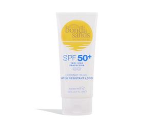 Bondi Sands Sunscreen Lotion SPF 50+ | Non-Greasy Broad-Spectrum Formula Moisturises and Protects Skin, Water Resistant Up To 4 Hours, and Cruelty Free, Coconut Beach Scent | 150 mL/5.07 Oz