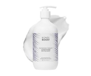 BondiBoost Thickening Therapy Volumising Conditioner - Silicone-Free, Aloe-Based Formula with Hyaluronic Acid & Biotin for Plumped Strands & Density - Vegan & Cruelty-Free, 300ml