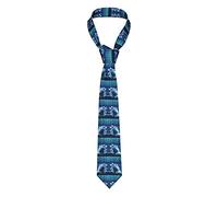 BONDIJ computers and internet Men's Tie Formal Skinny Necktie Great for Weddings, Dinner Party, Prom, Gifts, Black, One Size, Black, One Size