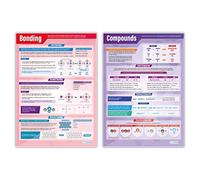 Bonding & Compounds Posters - Set of 2 | Science Posters | Gloss Paper measuring 850mm x 594mm (A1) | Science Charts for the Classroom | Education Charts by Daydream Education