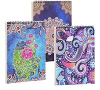 Bondream 3 Pack Adult Coloring Books,Flower,Mandalas &Animal Patterns and Designs for Adults Relaxation,Coloring Books for Women to Relax, Anxiety and Depression