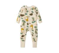 Bonds Baby Wondersuit, Dino Island, Cotton, Two-Way Zip (0-3 Months)