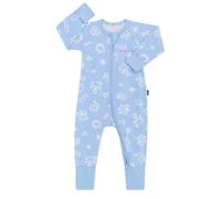 Bonds Baby Zippy - Cotton Blend Zip Wondersuit Island Oasis Blue (6-12 Months)
