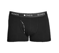 Bonds Black Mens Guyfront Trunks Briefs Boxer Shorts Comfy Undies Underwear MZVJ (3XL), BLK Black, 3XL