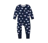 Bonds Little Dipper Wondersuit, Truck Print, Cotton, Two-Way Zip, Fold Over Cuffs (0-3 Months)