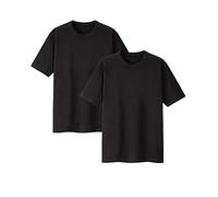 Bonds Men's Underwear Raglan Cut T-Shirt, Black (2 Pack), M (Pack of 2)