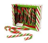 Bonds of London Candy Canes, Festive & Classic Peppermint Flavour, Ideal Stocking Fillers & Christmas Treats, 12 Canes, 144 g Box (Pack of 1)