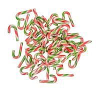 Bonds of London Christmas Candy Canes - 5g Pack of 50 Mini Candy Canes Individually Wrapped Sweets - Delicious Candy Canes Sweets for Holiday, Office, Christmas Party