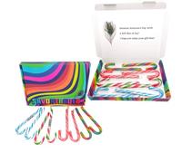 Bonds of London Peppermint Candy Canes,strawberry,Bubblegum,fruit Flavours 20g, 8 pcs - Red and green Christmas candy canes sweet Gifts, Festive Treat, Christmas Tree Decoration, Birthday Gifts (8)