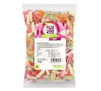 Bonds of London Pick 'n' Mix Station Fizzy Mix, 1 kg (Pack of 1)