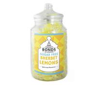 Bonds of London Sugar Free Sherbet Lemon Jar, Vegetarian, Retro Hard Gift Sweets, 2 Kg (Pack of 1)