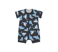Bonds Short Zippy Romper - Shark Swirl (12-18 Months)