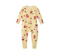 Bonds Strawberry Jam Picnic Wondersuit, Cotton, Two-Way Zip, Fold Over Cuffs, Protective Zip Cover (6-12 Months)