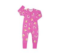 Bonds Sweet Slice Wondersuit, Stripy, Two-Way Zip, Comfy Stretchy Cotton, Fold Over Cuffs (12-18 Months)