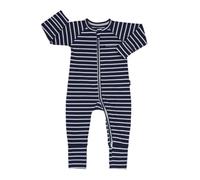 Bonds Zip Wondersuit - Black & White Sea (12-18 Months)