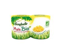 Bonduelle - Bio - Mais sans sucre ajouté, certifié AB - Les 2 boîtes de 140g - Price Per Unit
