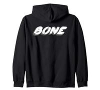 Bone | A Noun or Verb Fossil Bones Action Zip Hoodie