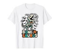 Bone-A-Saurus Dino Dinosaur Lover Dad Mom Halloween Kids Value Graphic T-Shirt