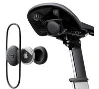 【Bone】 Airtag Bike Strap, Hidden Bicycle Seatpost Mount Compatible with Apple Airtags, Anti-Theft Air tag GPS Tracker for Mountain & Road Bikes, Electric Bicycle (Doesn't include an Airtag)