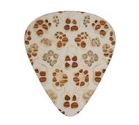 Bone And Paw Print High-Quality, Wear-Resistant And Tough Guitar Picks Give You A Different Musical Experience