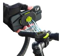 Bone Bike Tie Connect Kit 3, Quick Release Bike Phone Stem Mount | Shock-Absorbing & Scratch-Free Silicone, Magnetic Phone Holder with Safety Lock for Road & MTB Cycling, Fits 4.7"-7.2" Phones