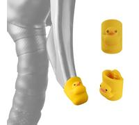 BONE Brake Lever Cover 2PCS, Bike Brake Lever Protectors, Scratch-Resistant and Waterproof Silicone Handbrake Caps, Cute Cartoon Animal Bicycle Accessories, Patti Duck