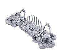 Bone Bridge by Printable Scenery - Compatible with Dungeons and Dragons (DND, D&D), Warhammer 40k, 28mm Miniature Wargaming, Tabletop RPGs, Wargame Scenery