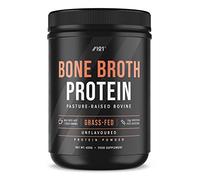 Bone Broth Beef Protein Powder - 400g - Unflavoured - 100% Grass-Fed & Pasture Raised Beef (20 Day Supply) by Alpha01