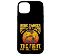 Bone Cancer may have started the fight but I will finish it Case for iPhone 15 Plus