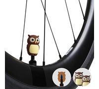 【Bone】Character Valve Cap, 2pcs Silicone Washable Tire Valve Caps, Corrosion Resistant, Universal Stem Covers for Bikes, Cars, Trucks, Motorcycles, and SUVs