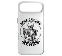 Bone-Chilling-Reads Book Lover Bookworm Skeleton Funny Book Case for iPhone Air