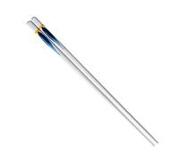 Bone China Chopsticks,High-Grade Ceramic Environmental Protection, Non-Slip High Temperature, No Smell,5 Pairs-4 Specifications B