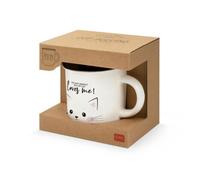 Legami Cup-Puccino Cat Mug, Bone China, Multicoloured, 350 ml