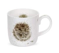 Bone China Wrendale by Royal Worcester Awakening Hedgehog Single Mug (Assorted models), 3 liters