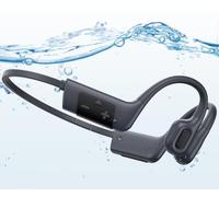 Bone Conduction Headphones IP68 Waterproof Swimming Headphones Wireless Bluetooth 5.3 earphones Built-in 32G Open Ear Sports Headset with MP3 Player for Swiming Underwater, Running, Cycling and Hiking