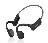 Bone Conduction Headphones,IPX7 Waterproof Running earphones,Open ear Bluetooth 5.3 Sport Headphones Built-in Mic,10H Playtime for Cycling,Gym,Hiking,Workout. (Gray)