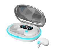 Bone Conduction Headphones - Waterproof Deep Bass Earphones | Wireless Sleep Headphones | Comfortable Earbuds With Charging Case For Side Sleepers & Clear CallsSmartphone Night Use And All Day Wear