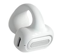 Bone Conduction Headphones - Wireless Ear Clip, Open Ear Bluetoth 5.3 | 12-Hour Battery Wireless Headset with Hi-Fi Sound, Waterproof, Noise-Cancelling, Single-Axis Sports Headphones, Comfortable