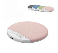 Bone Conduction Pillow Speaker, 2026 New Mini Portable Under Pillow Speaker with White Noise, Ultra Thin Wireless Private Sleeping Headphones for Side Sleepers and Sleep Difficulties (Pink)