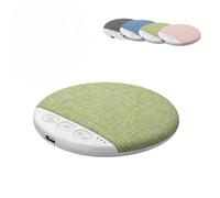 Bone Conduction Pillow Speaker, 2026 New Mini Portable Under Pillow Speaker with White Noise, Ultra Thin Wireless Private Sleeping Headphones for Side Sleepers and Sleep Difficulties (Green)